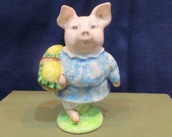 Vintage Beswick England Beatrix Potter's Little Pig Robinson Figurine - 1948 Copyright