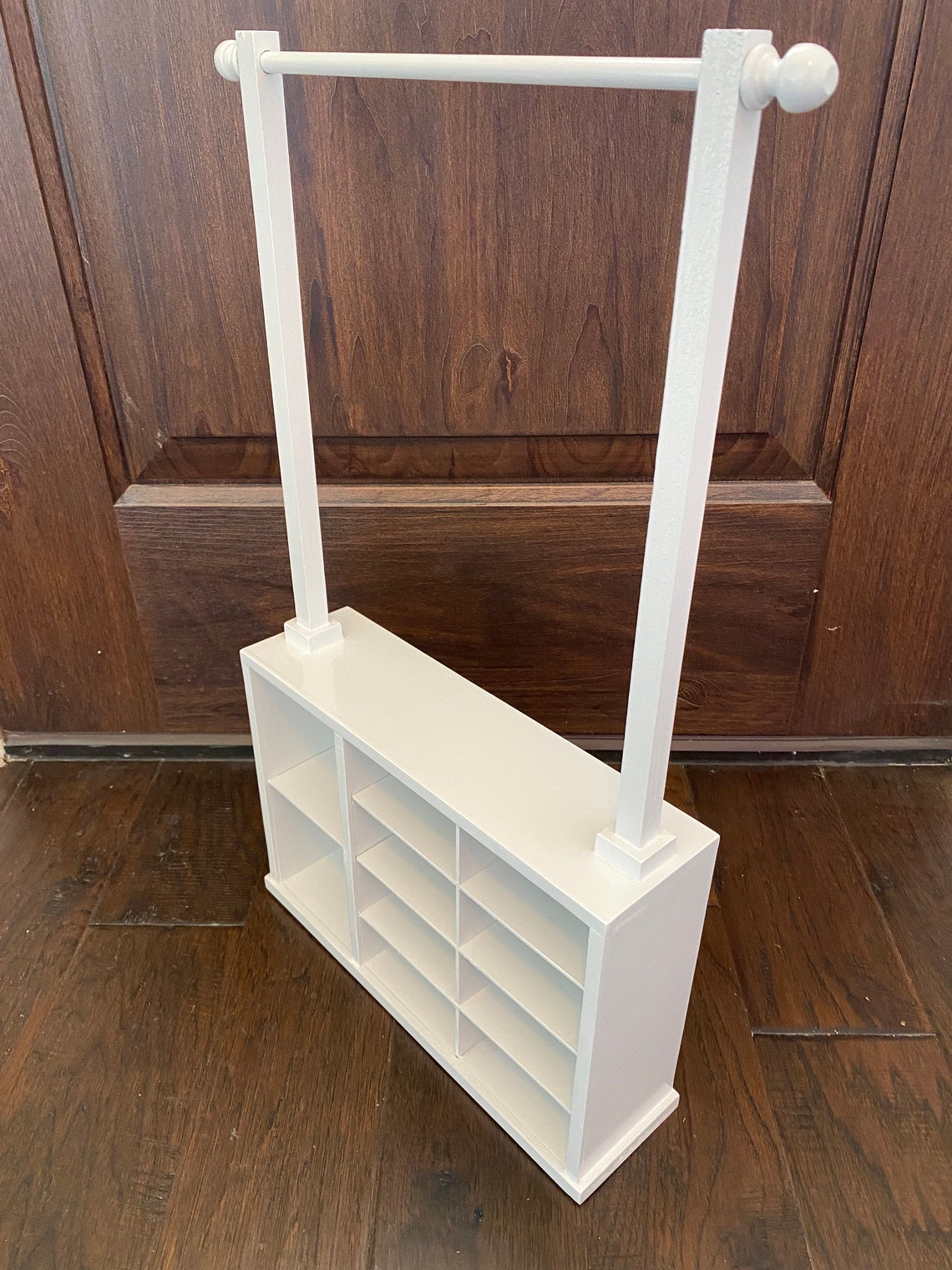 Clothing Rack with Shoe Storage American Girl Doll or any Etsy