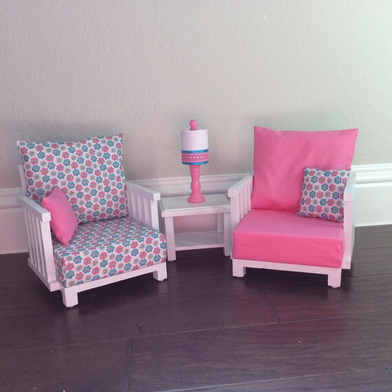 american girl living room