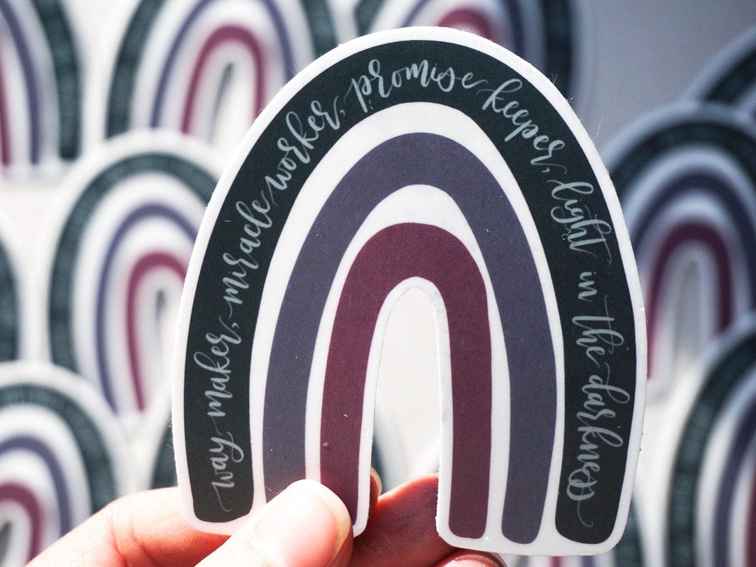 Way Maker Sticker | Way Maker, Miracle Worker, Promise Keeper ...