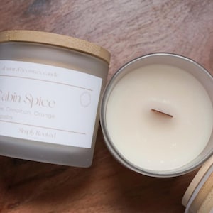 Natural Beeswax Candle with Essential Oils | 4 oz