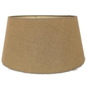 Vintage lamp Shade Fabric  Authentic Shades for Lamp Japandi style retro Burlap