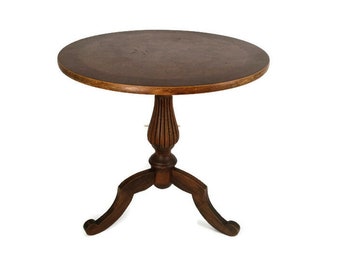 Table d'appoint en bois vintage, table à vin d'appoint, support pour plantes, table à bonsaï de style grange