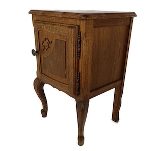 Nightstand End table Dresser 20s Vanity Cabinets Louis XVI style Louis XV Antique