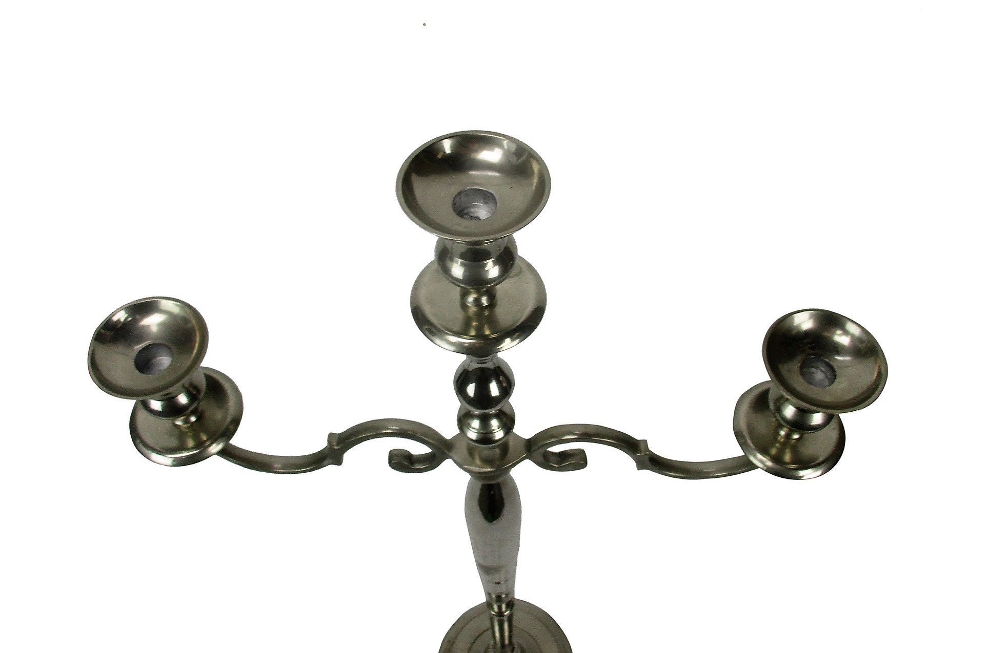 XL Candle Holder Candlestick Candelabra 3 Arm Church Altar Etsy Australia
