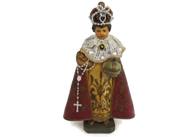 訳あり超希少】プラハの幼子 衣装付き キリスト 訳あり超希少プラハの