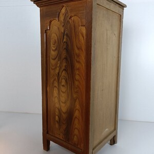 Large Filing Standing Cabinet Palissander Look Wood Gothic Style Antique Gorgeous image 8