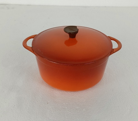 Vintage French Cousances (le Creuset) Cast Iron Dutch Oven