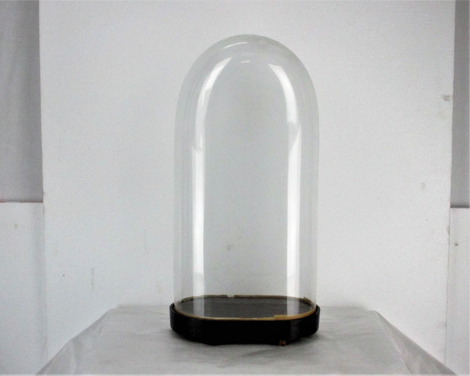 XL Antique Victorian Oval Hand Blown Glass Globe Dome Clock Etsy