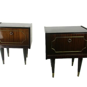 Nightstand Set of 2 Etsy UK
