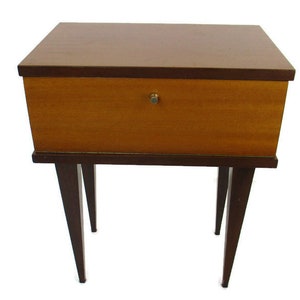 Danish Modern Style Night stand End table Mid Century Modernist Scandinavian