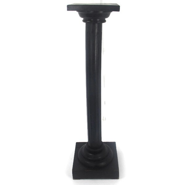 Wood Pedestal Stand Etsy