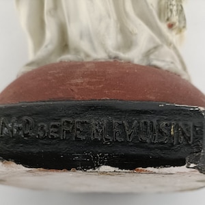 Notre Dame De Pellevoisin France Madonna Virgin Mary Statue Figurine ...