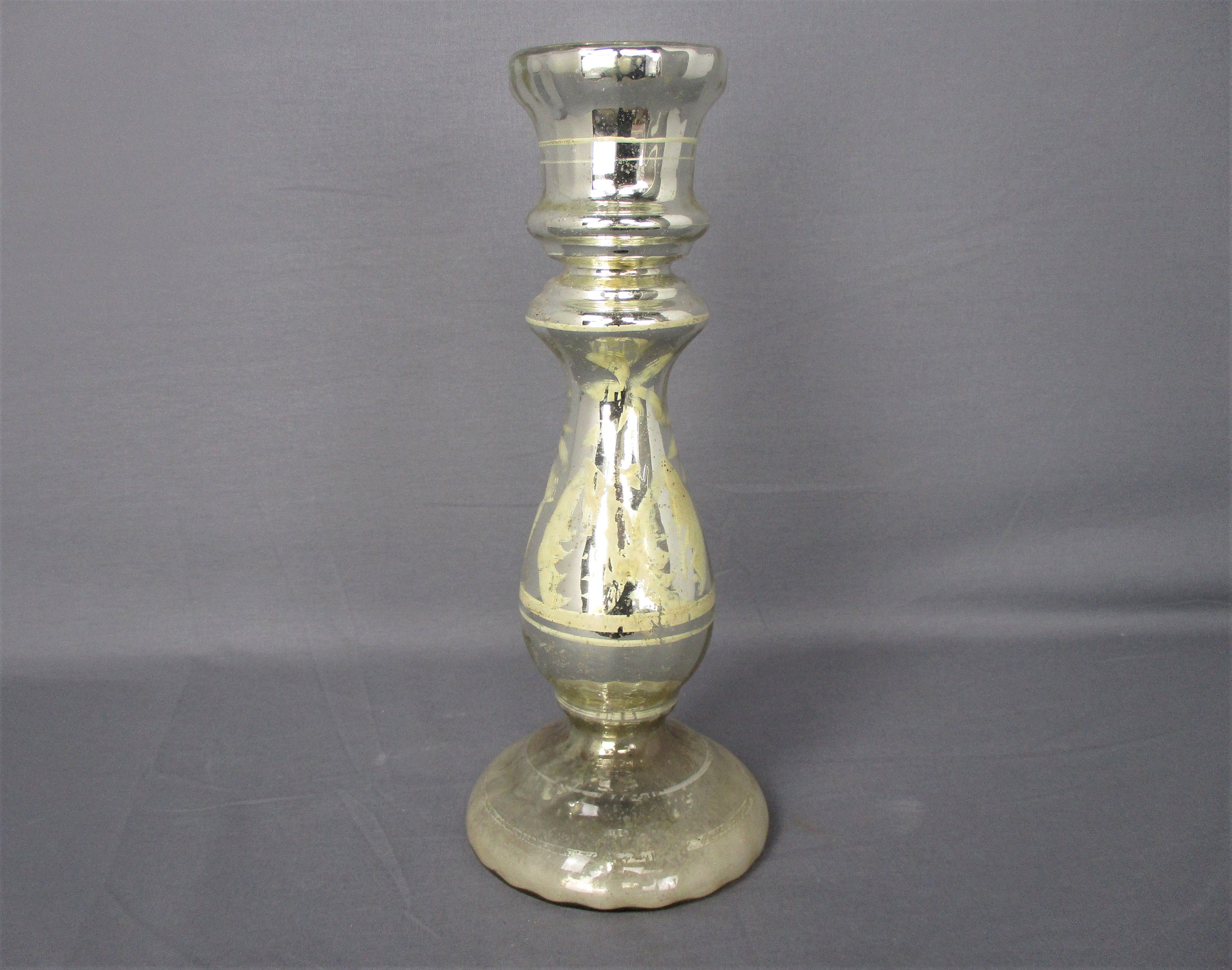 Antique Glass Candle Holders Etsy UK