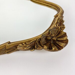 Gorgeous Vintage Mirror Shell Plaster Wooden Frame Rococo Style Baroque ...