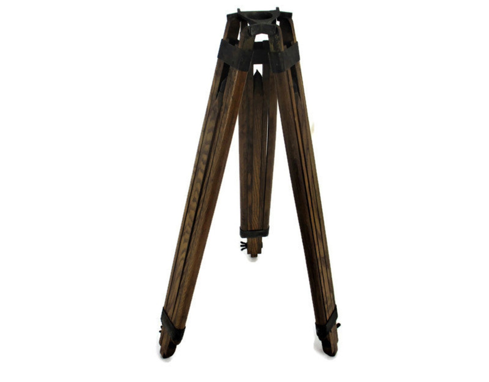Antique Hand Carved wood Tripod Legs Stand Nautical Telescope Etsy