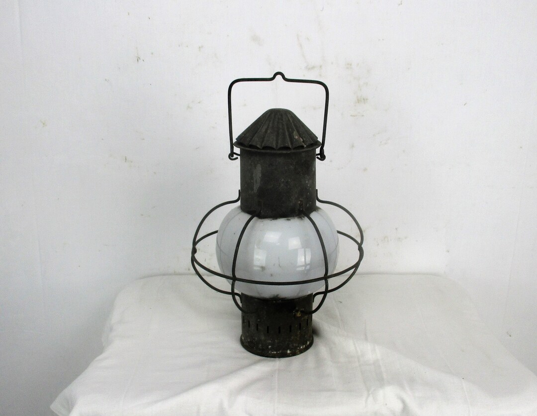 Antique Table Oil Petrol Gas Lamp Burner Kerosene Hand Lamp Etsy