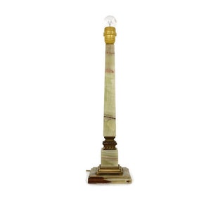 Tafellamp nachtkastje Hollywood Regency Marble Vintage prachtig