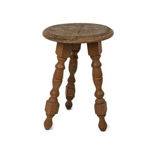 sehr besonderer Blumenständer Blumenständer Bonsai Tisch Beistelltisch Holz Scheune Stil