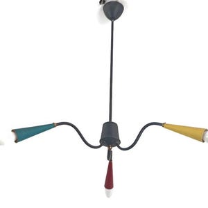 Lustre Araignée Vintage – Sans Marque – 6 Lumières ? – électrique