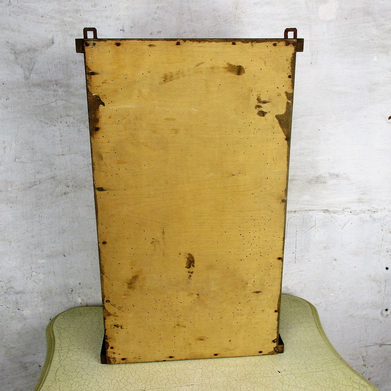 Vintage Oak Kitchen Apothecary Bathroom Wall Cabinet Barley Twist Pieces HTF