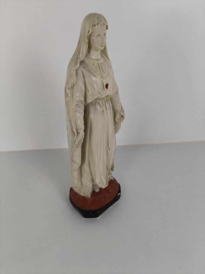 Notre Dame De Pellevoisin France Madonna Virgin Mary Statue Figurine ...