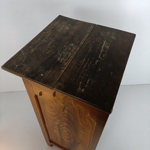 Large Filing Standing Cabinet Palissander Look Wood Gothic Style Antique Gorgeous image 9