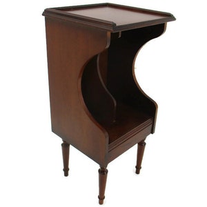 Vintage Record Music Sheets Books Cabinet Table Rare jacobean style