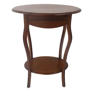 Art Nouveau Pedestal Side Occassional Table Plant Bonsai Stand Two Tier Antique