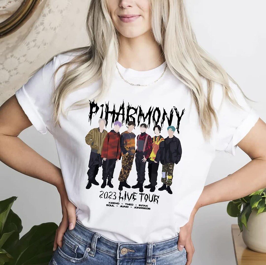 P1harmony Live Tour 2023 Tshirt P1harmony Sweatshirt Etsy