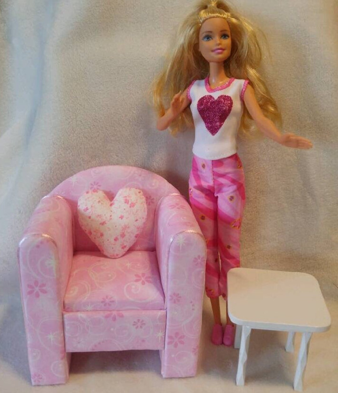 Barbie Doll Furniture Chair Set Etsy