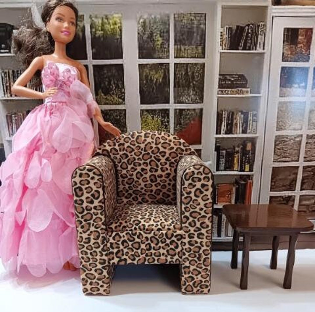 Barbie Sized Chair Furniture Set Etsy
