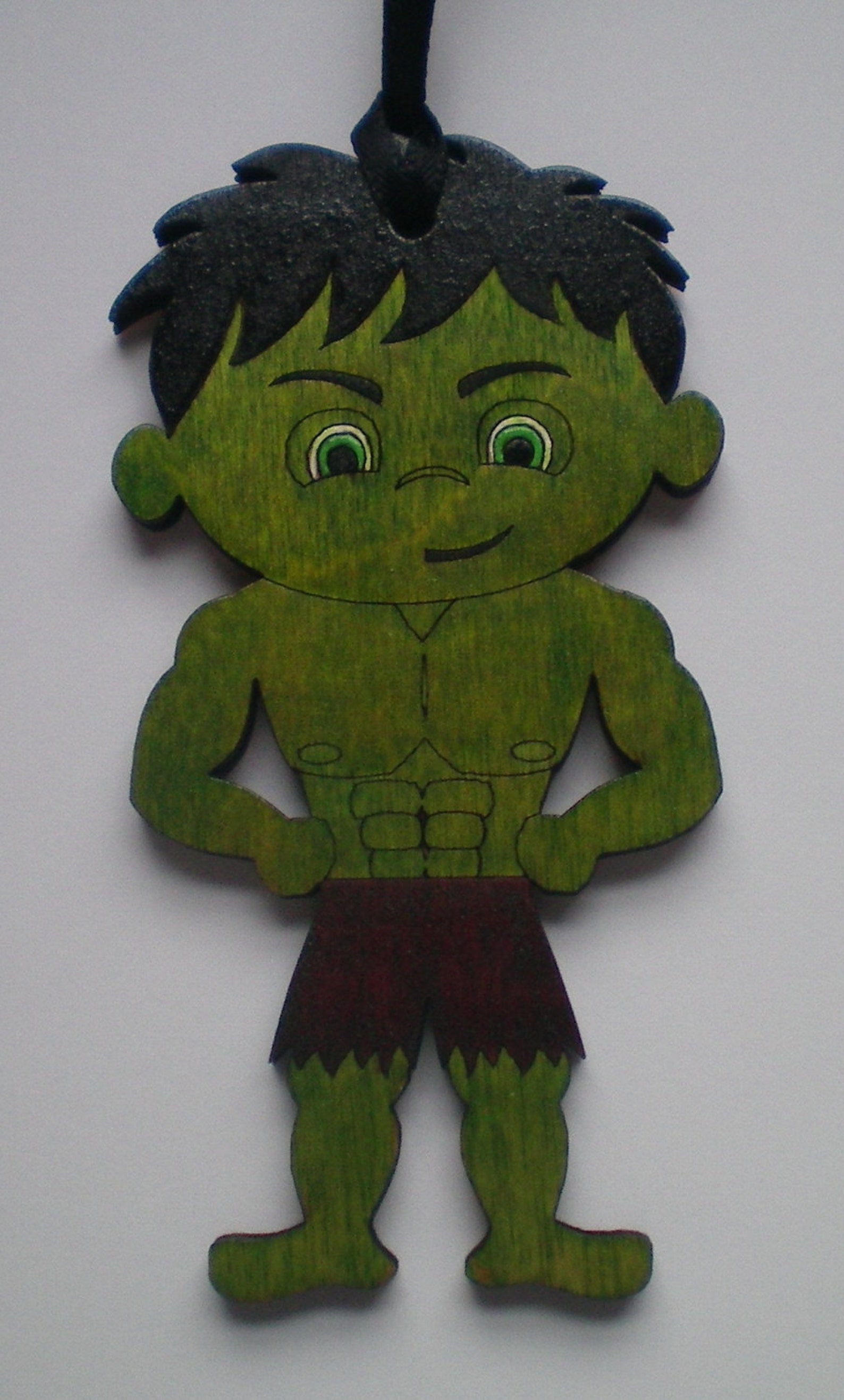 Incredible Hulk Personalized Christmas Ornament FREE SHIPPING | Etsy
