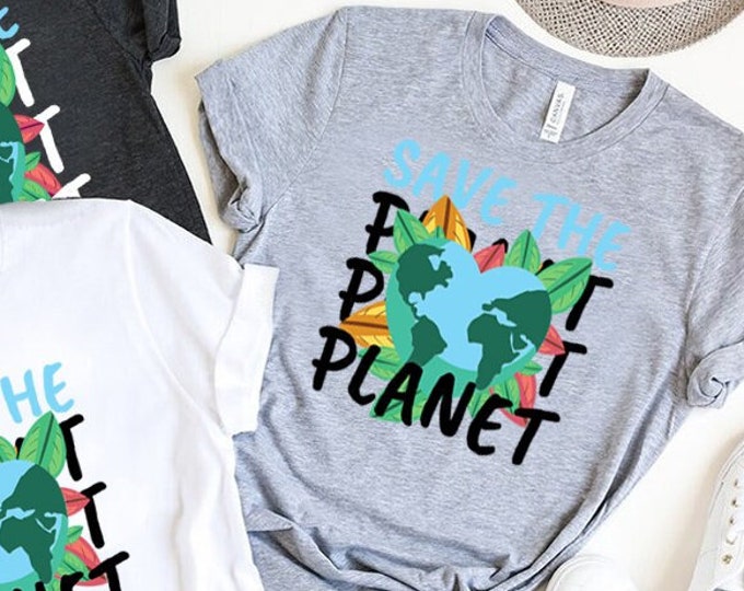 Save the Planet Shirt, Be Kind To Our Planet T-Shirt,  Earth Days TShirt, Vegan Shirt, Earth Day Tee, Peace Love Day Shirt, Planet Shirt