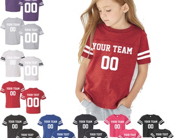 personalized kids jerseys