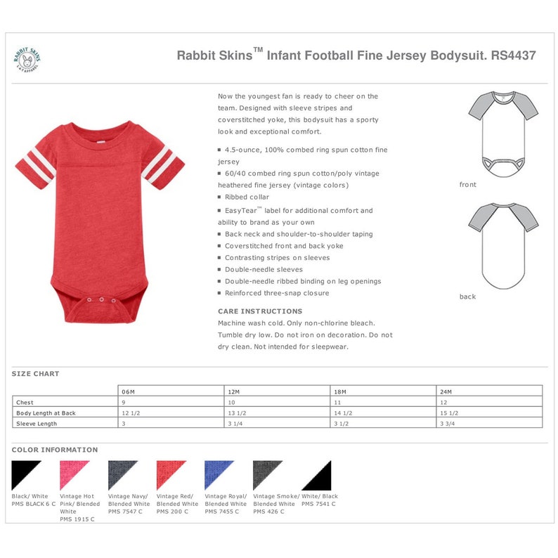 Customized Newborn Football Jersey Personalized Infant Jersey Bodysuit Name and Number Custom Jersey for Kids Newborn Size Jersey Shirt Tee image 7