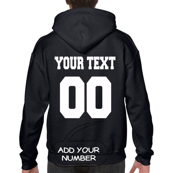 Additional Back of Hoodie Print
