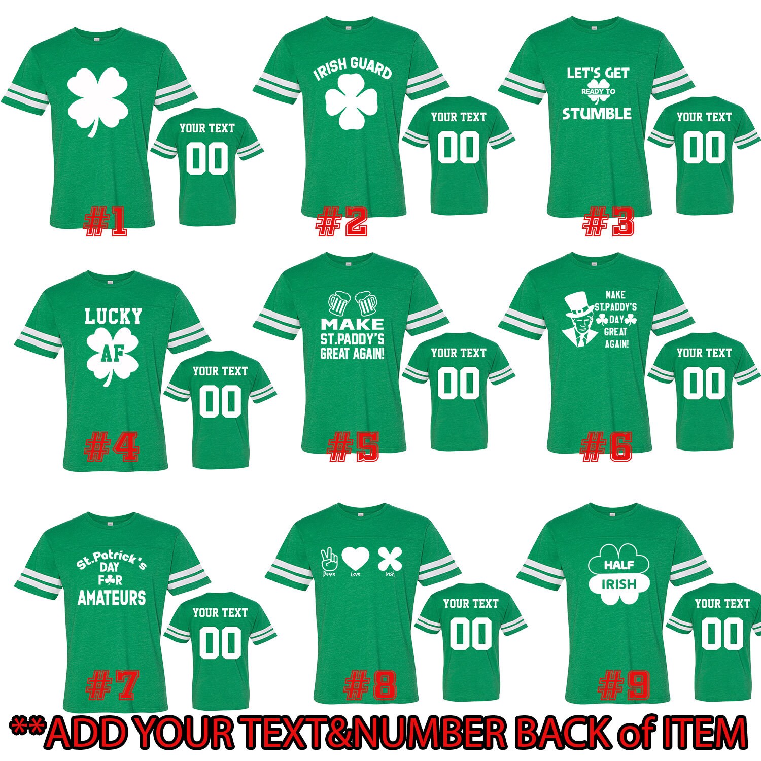 St Patricks Day Jersey In Nba Fan Apparel & Souvenirs for sale