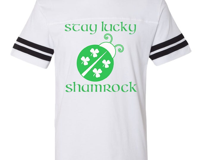 ST Patrick's Day T SHIRT Man JERSEY Saint Pattys Tee & Irish Outfits St. Patrick's Ladybug