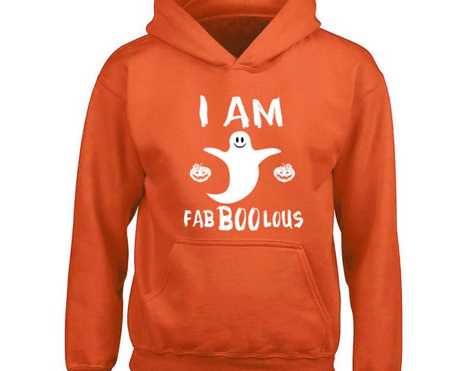 I Am Fabulous HOODIE I Am Fabboolous Halloween Costume Sweatshirt Boo Sweatshirt