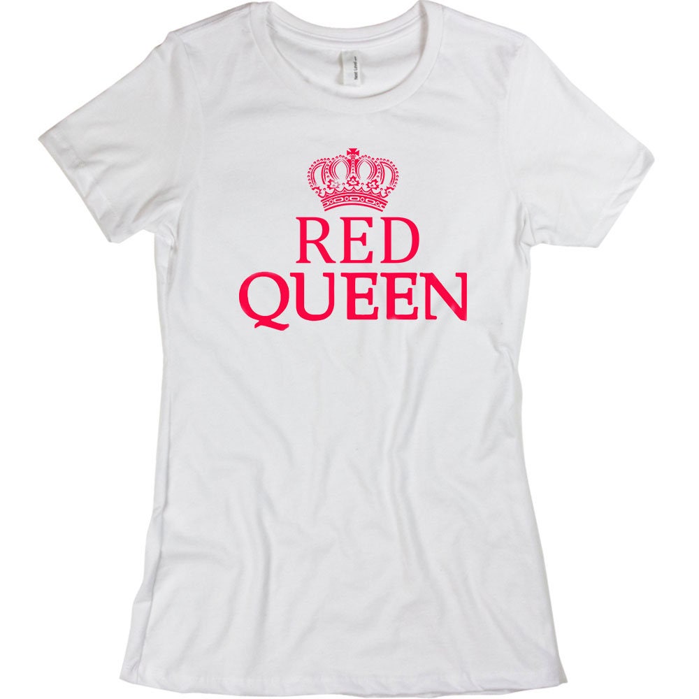 RED QUEEN TSHIRT Queen Fancy Lady Tee Shirt | Etsy