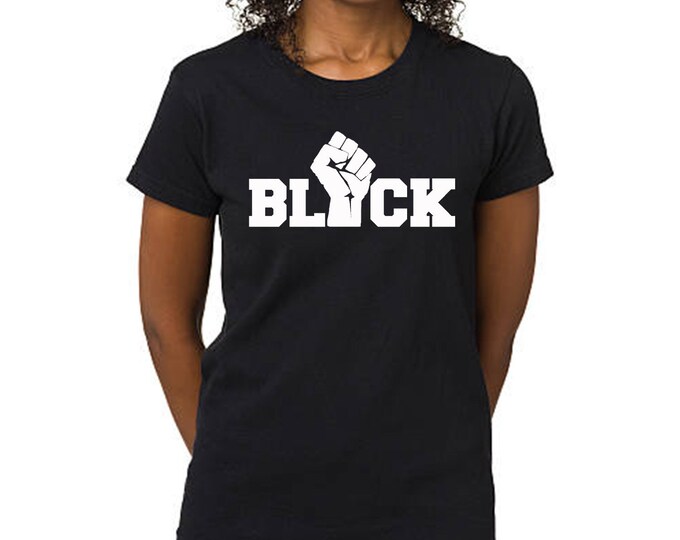 Black Power PUNCH LADY TSHIRT Black Lives Matter Tee Shirt Civil Rights Tshirt