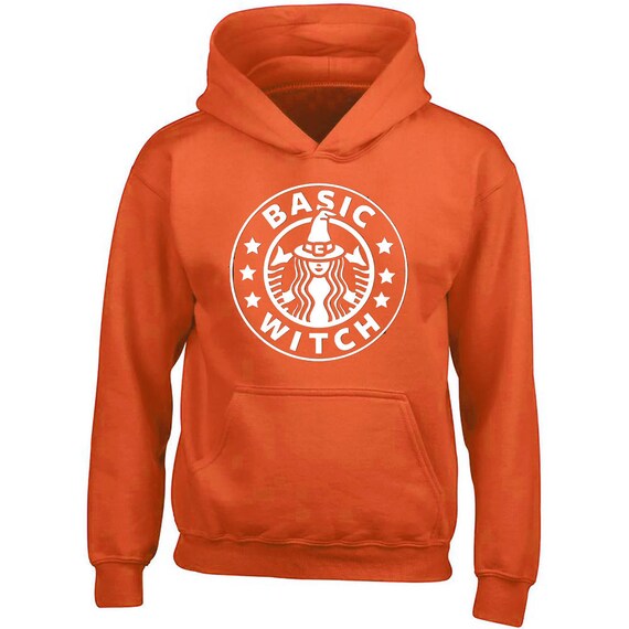 Sweat à Capuche Halloween 'Witches Be Trippin' – Marque Gildan, Polaire, Tailles S à 2XL, Neuf Sans étiquettes
