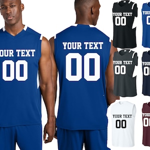 Camiseta de baloncesto personalizada con cuello en V para hombre y niño, reversible, para jóvenes y adultos, con nombre y número 441