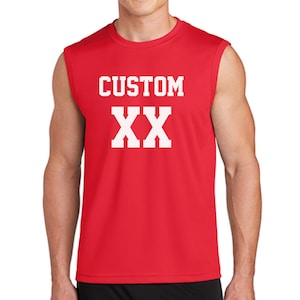 Camiseta de baloncesto sin mangas personalizable Camiseta de baloncesto callejero Camiseta con texto y número Camiseta del equipo Camiseta sin mangas con nombre y número