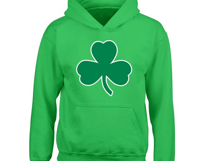 Big IRISH CLOVER St. Patrick's Day Unisex HOODIE Irish Party Shamrock Irish Beer Party