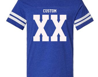 Camiseta de fútbol personalizada: camiseta personalizada para aficionados del equipo