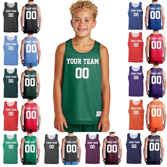 Boys Cheap Basketball Jersey Top Custom High Quality Kid'S