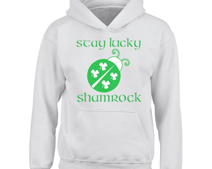 ST Patrick's Day HOODIE Sweatshirt Saint Pattys Tee & Irish Outfits St. Patrick's LADYBUG
