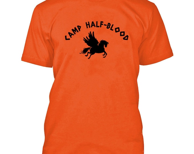 Camp Half-Blood Long Island Man T Shirts Demi-God Greek Gods tees All Colors Mr D